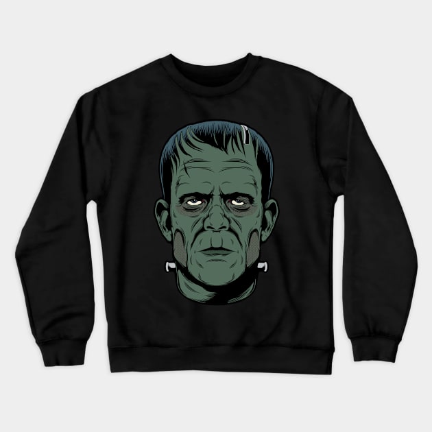 Frank The Tank Crewneck Sweatshirt by theshrimpshackslasher